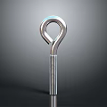 Sleek Silver Metal Lighting Combination With Circular Design And Gradient Background