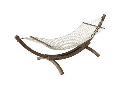 Modern Hammock Swing Bed 3d model