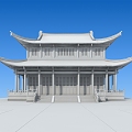 Chinese Ancient Palace 3d model