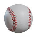 High Quality Baseball Sports Equipment With White Leather And Red Stitching