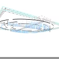 Modern Exhibition Hall Ceiling Design With Linear Lighting And Structural Details