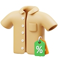 Modern Top Clothes Coat Cartoon Coat 3d model