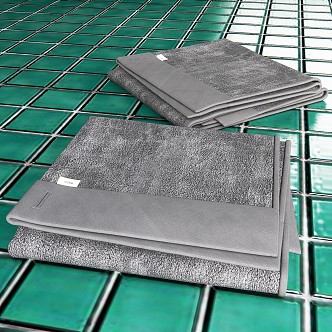 Modern towel 3d model