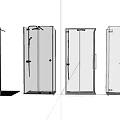Transparent Glass Shower Sauna Enclosure Designs With Modern Styles And Multiple Sizes