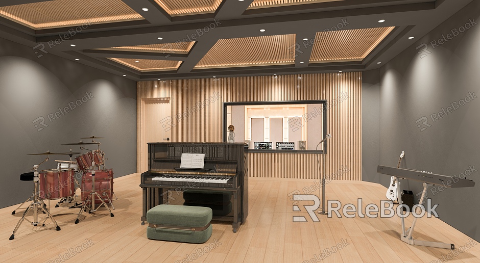 Music Studio Recording Studio model