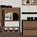 Modern Middle Ancient Sideboard Tea Cabinet Shoe Cabinet Sideboard 3d model