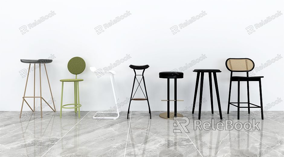 Modern Bar Chair model