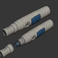 automatic injector 3d model