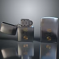 Lighter Mechanical Lighter Kerosene Lighter Windproof Lighter Realistic 3d model