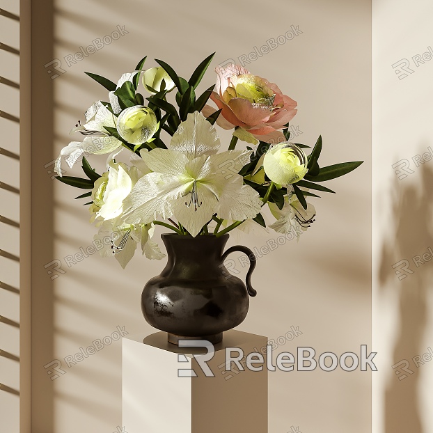 flower flower arrangement plant ornaments model