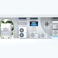Icongo Air Conditioner Fans Display In Exhibition Hall With Various Models And Equipment