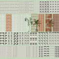 Various Stylish Room Dividers With Geometric Patterns For Modern Interior Decor