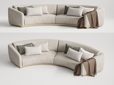 Modern edra multiplayer sofa model