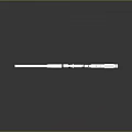White Sniper Rifle With Scope Modern Design 3D Render And Futuristic Aesthetic
