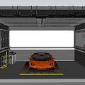 Hyundai Auto Repair Shop Auto Repair Shop 3d model