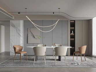 Modern Restaurant 3d model
