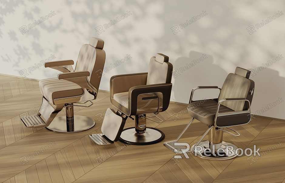 Modern Barber Chair model