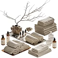 Premium Soft Towels And Natural Bath Products For Daily Household Use