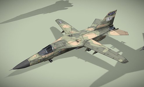 General Dynamics Aircraft 3d model