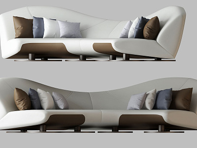 modern double sofa model