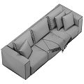 Multiplayer Sofa 3d model