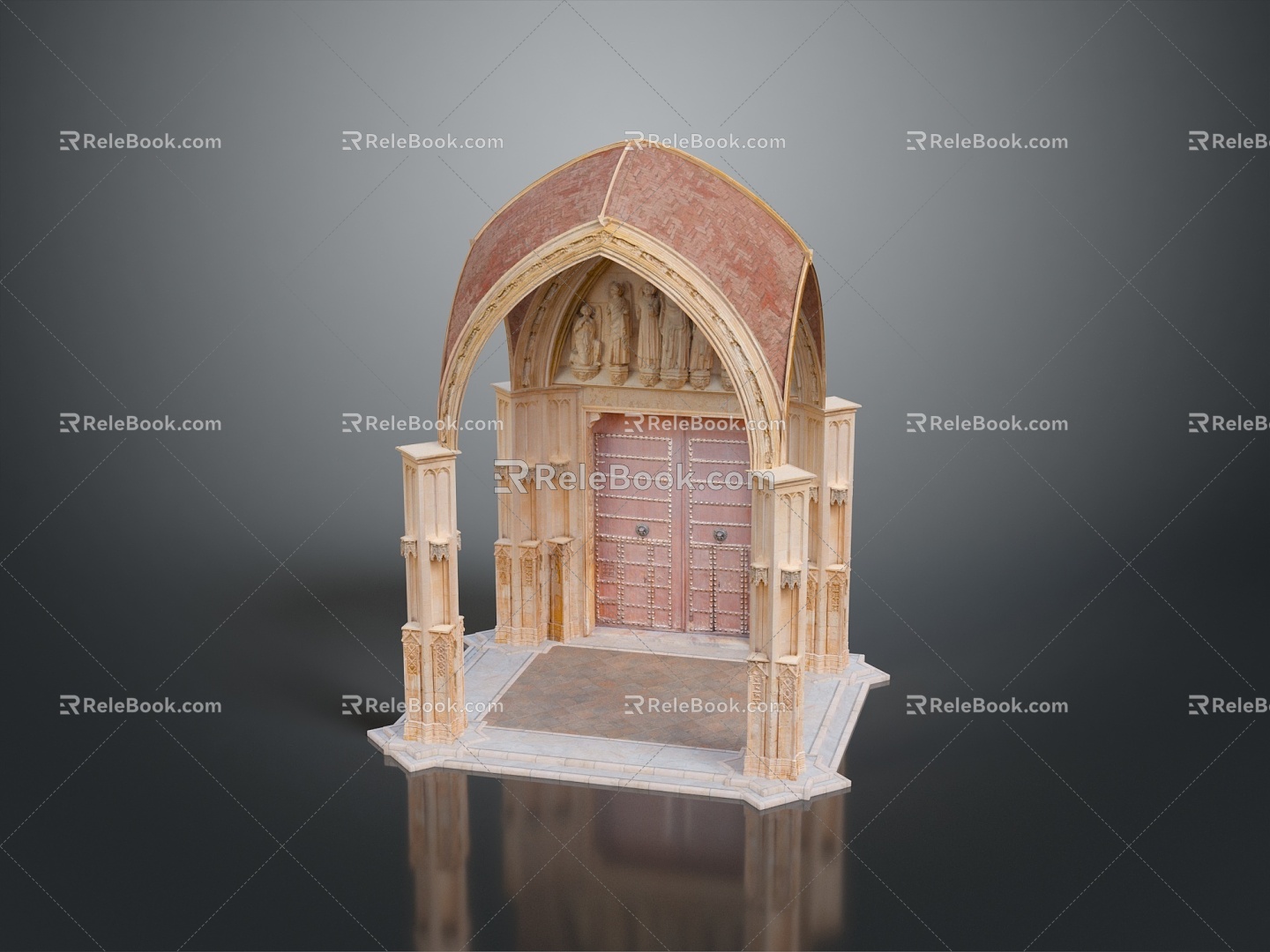 Ancient Building Door Ancient Building Door Chinese Style Door Antique Door Classical Door Chinese Style Door Chinese Style Entrance Traditional Door 3d model