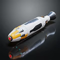 Modern Missile Smart Missile Bomb 3d model