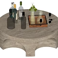 Tea table 3d model