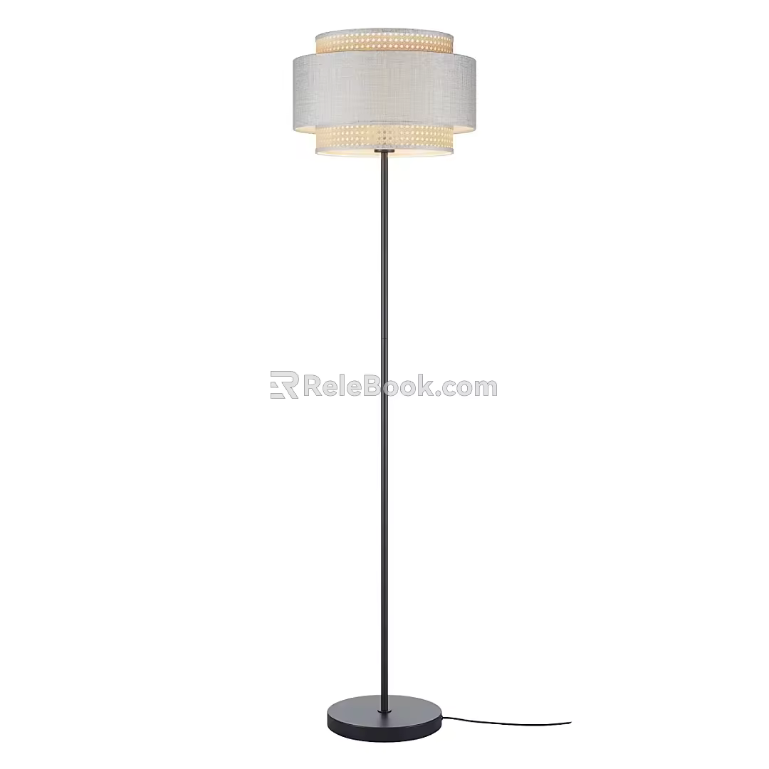 Nordic simple floor lamp floor lamp simple floor lamp 3d model