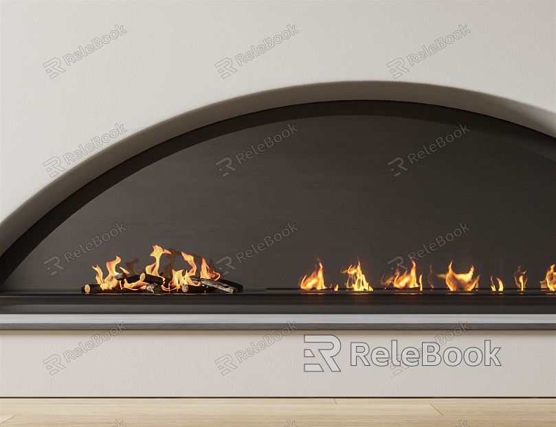 Modern Fireplace model