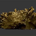 Natural Gold Ore Raw Material for Unique Jewelry Design Inspiration