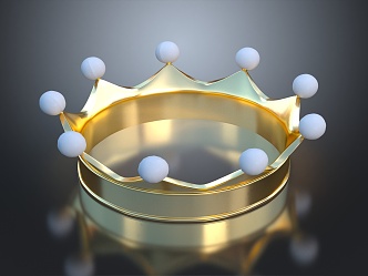 Modern Crown 3d model