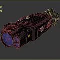 Professional Commercial Optical Equipment With Blue Lens And Green Indicator Light