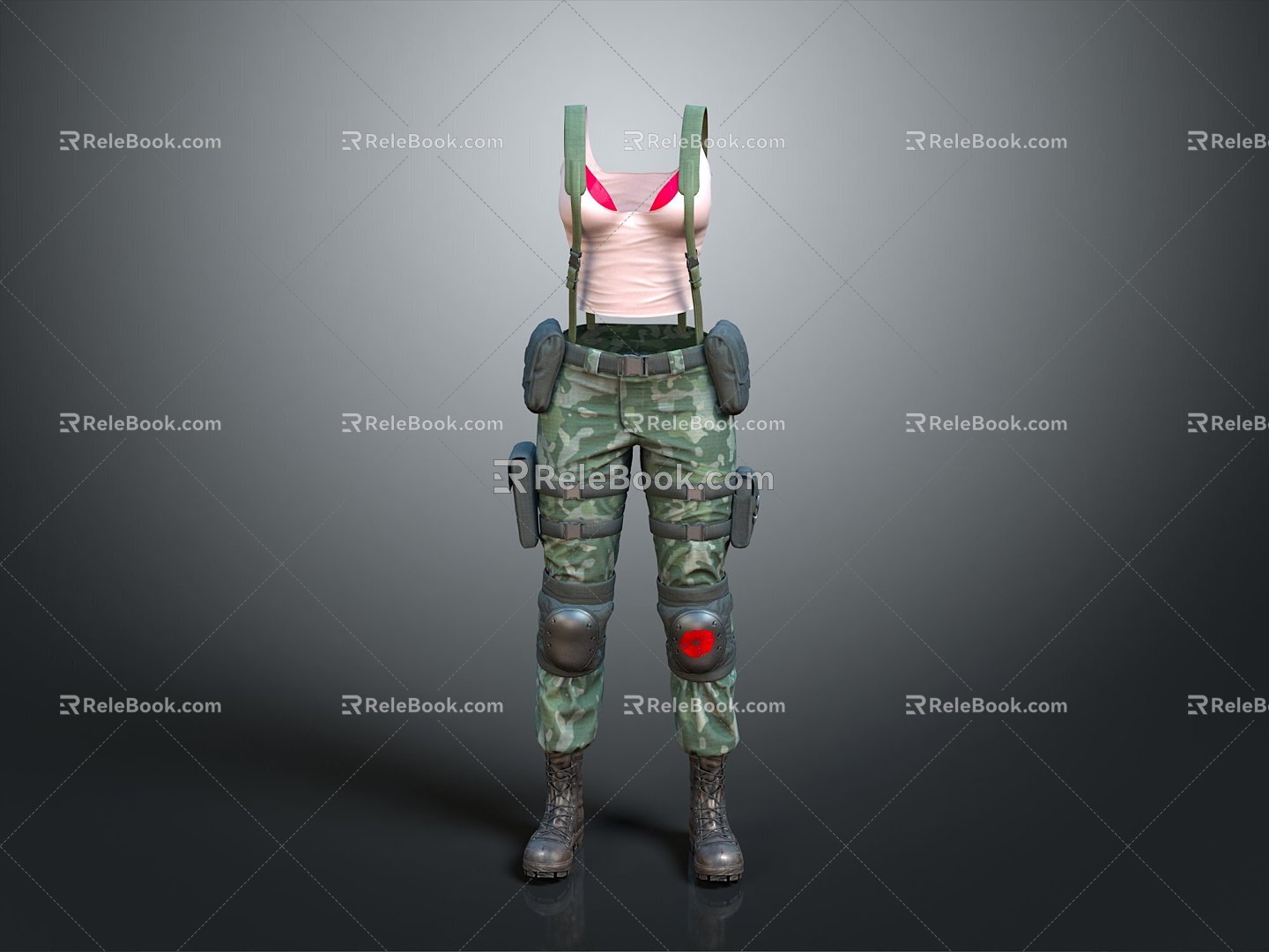 Shorts Camouflage Pants Camouflage Shorts Military Shorts Sports Shorts Casual Shorts Trousers 3d model