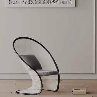 modern leisure chair 3d model