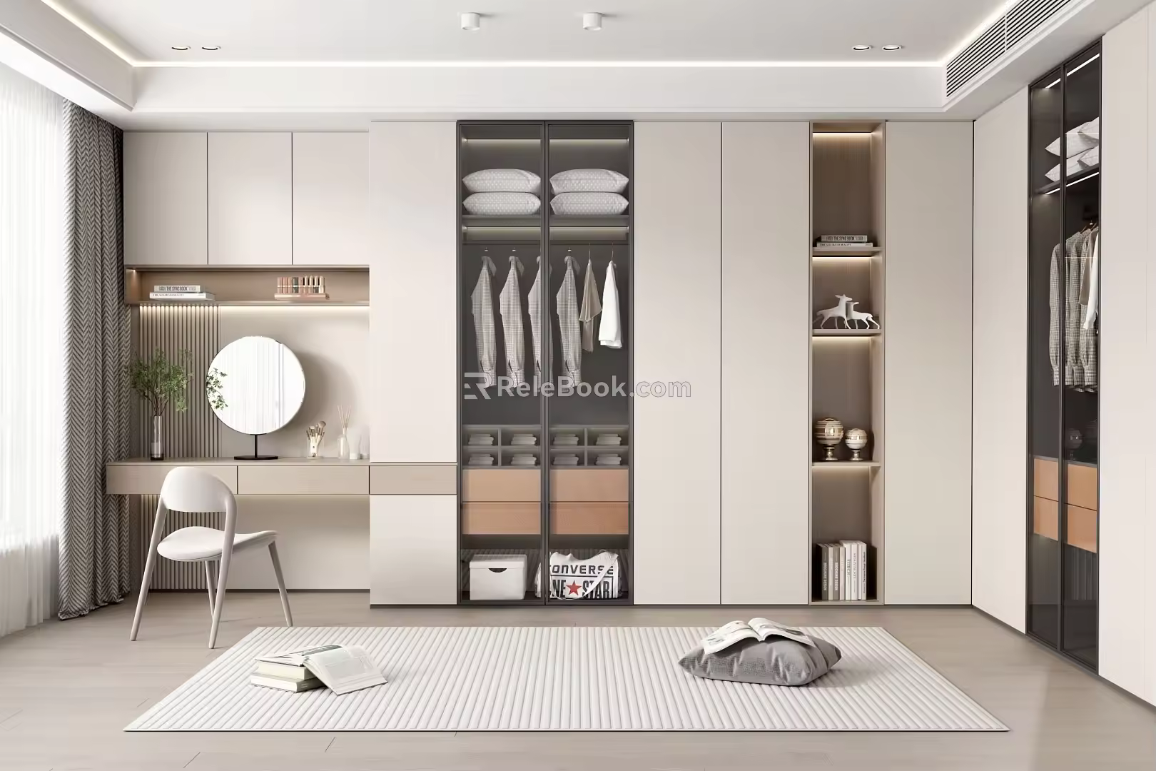 Modern Cloakroom 3d model