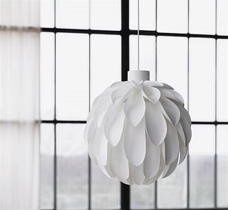 Modern chandelier 3d model