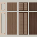 Different Types Of Wooden Door Panels With Various Designs And Colors