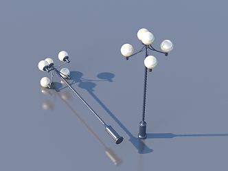 Street lamp outdoor lamp landscape lamp 3d model