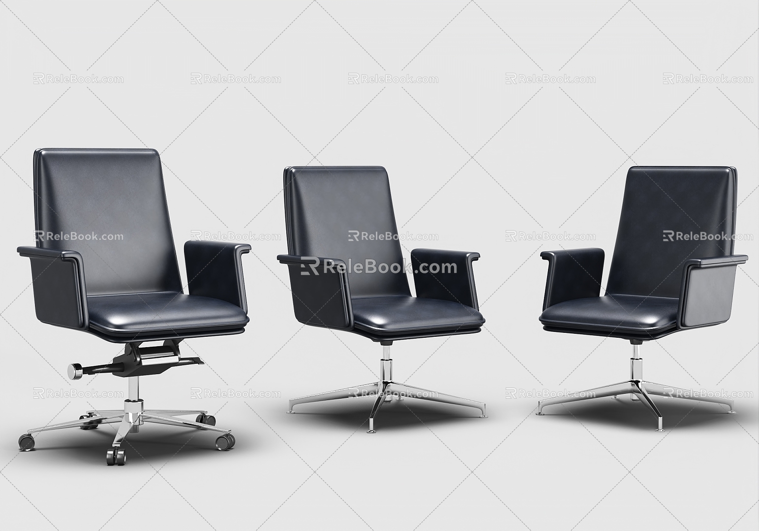 Office Chair Boss Chair Chair Leather Chair Staff Chair model