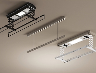 Electric drying rack 3d model