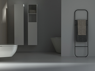 Industrial LOFT toilet 3d model