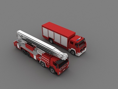 Fire truck model