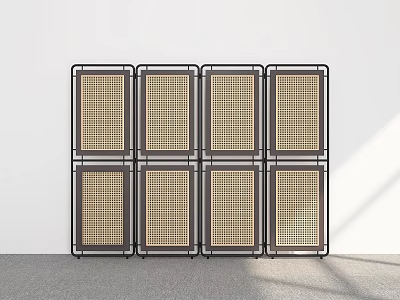 screen ornaments screen decoration living room screen partition screen partition 3d model