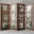 Screen partition 3d model