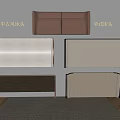 Mid Century And Chinese Style Headboard Design Collection With Upholstered Details