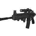 High Quality Modern Tactical Rifle With Scope Suppressor Detachable Magazine And Ergonomic Grip