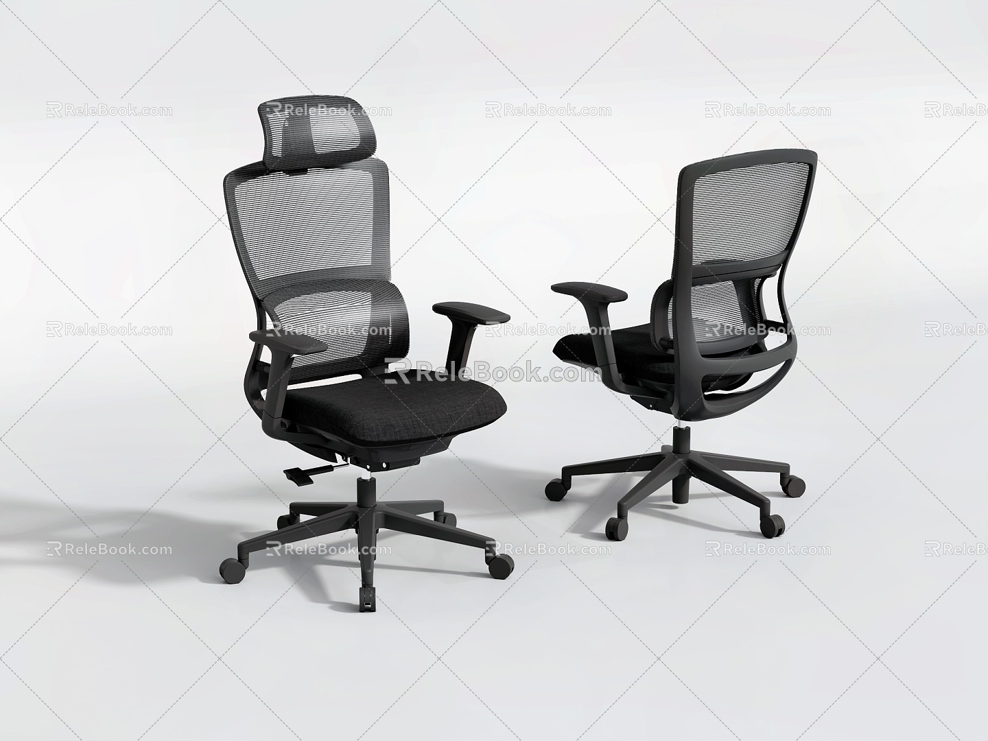 Office Chair Mesh Chair Boss Chair Swivel Chair Armchair Staff Chair Staff Chair Lunch Chair model