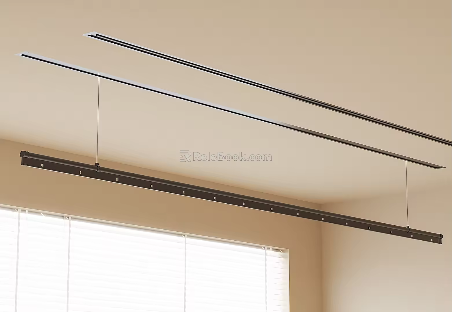 Modern invisible drying rack drying rack 3d model