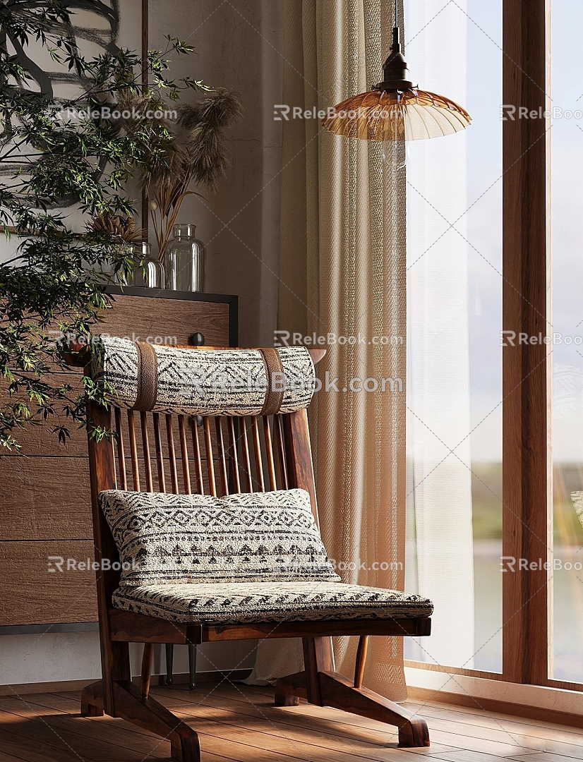 Leisure Chair 3d model